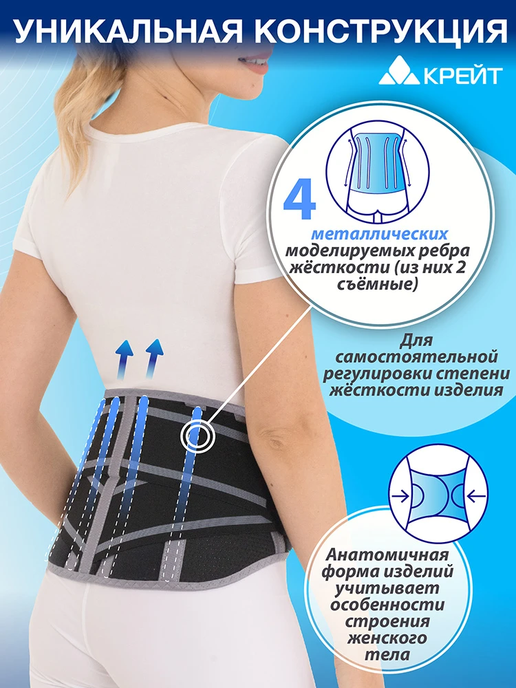 Б-2511 Корсет ортопедический пояснично-крестцовый