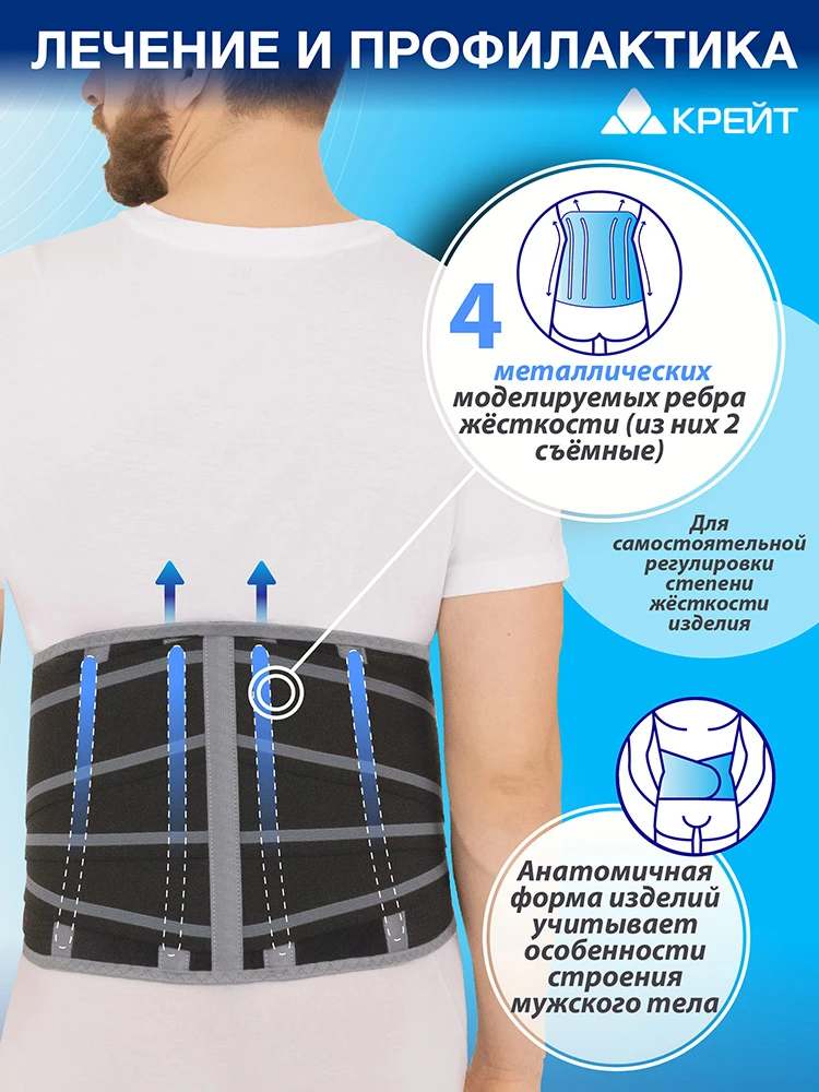 Б-2512 Корсет ортопедический грудопоясничный