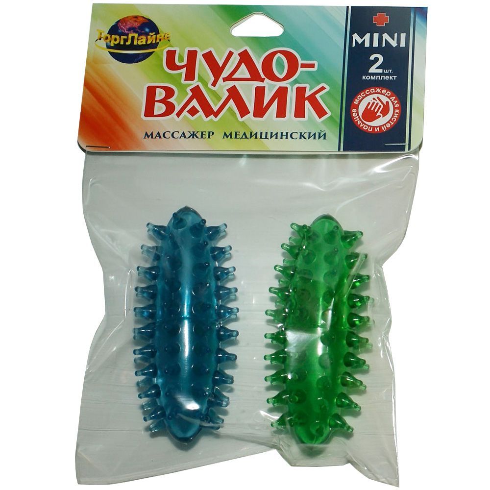 Массажер медицинский "Чудо-валик мини". Комплект 2 шт.